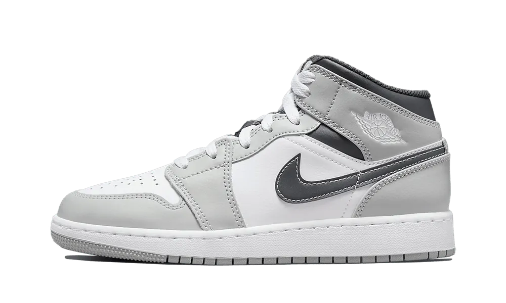 Jordan 1 Mid Light Smoke Grey