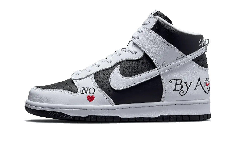 Nike SB Dunk High Supreme By Any Means Black