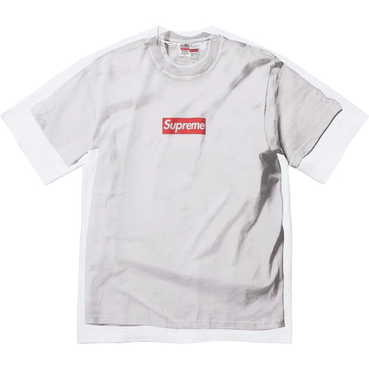 Supreme MM6 Maison Margiela Box Logo Tee White