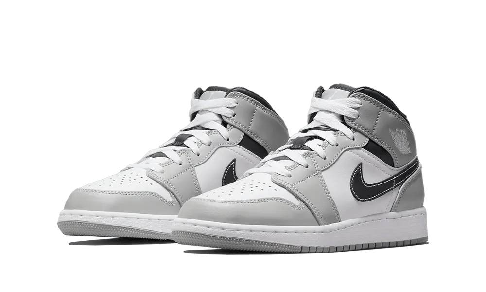 Jordan 1 Mid Light Smoke Grey