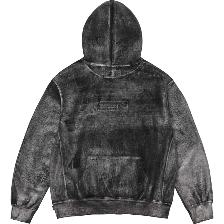 Supreme MM6 Maison Margiela Foil Box Logo Hooded Sweatshirt Black