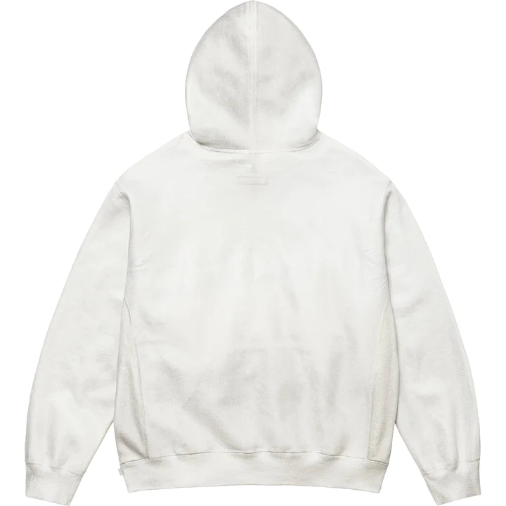 Supreme MM6 Maison Margiela Foil Box Logo Hooded Sweatshirt White