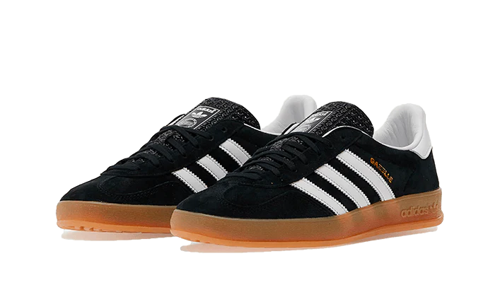 Adidas Gazelle Indoor Black White Gum