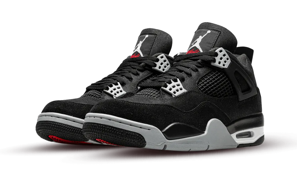 Jordan 4 Retro SE Black Canvas