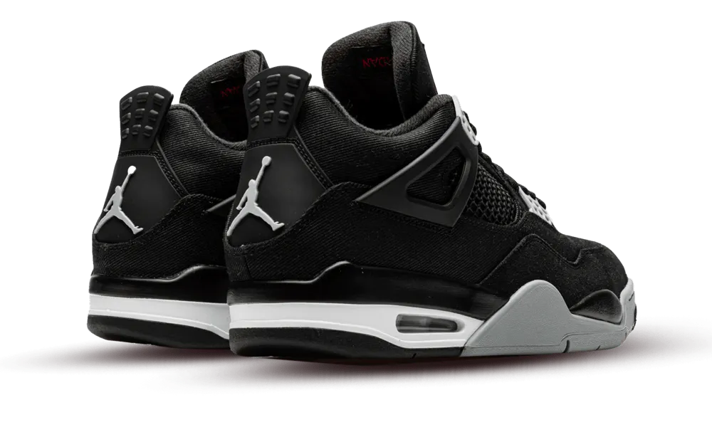 Jordan 4 Retro SE Black Canvas