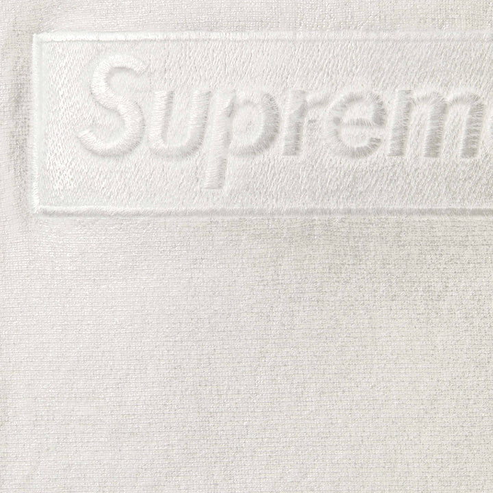 Supreme MM6 Maison Margiela Foil Box Logo Hooded Sweatshirt White