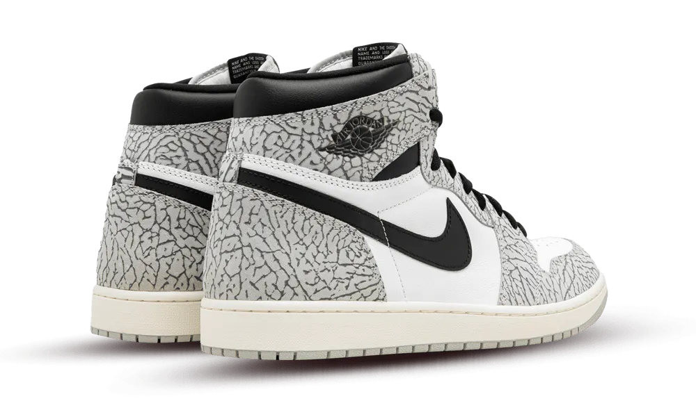 Jordan 1 Retro High OG White Cement