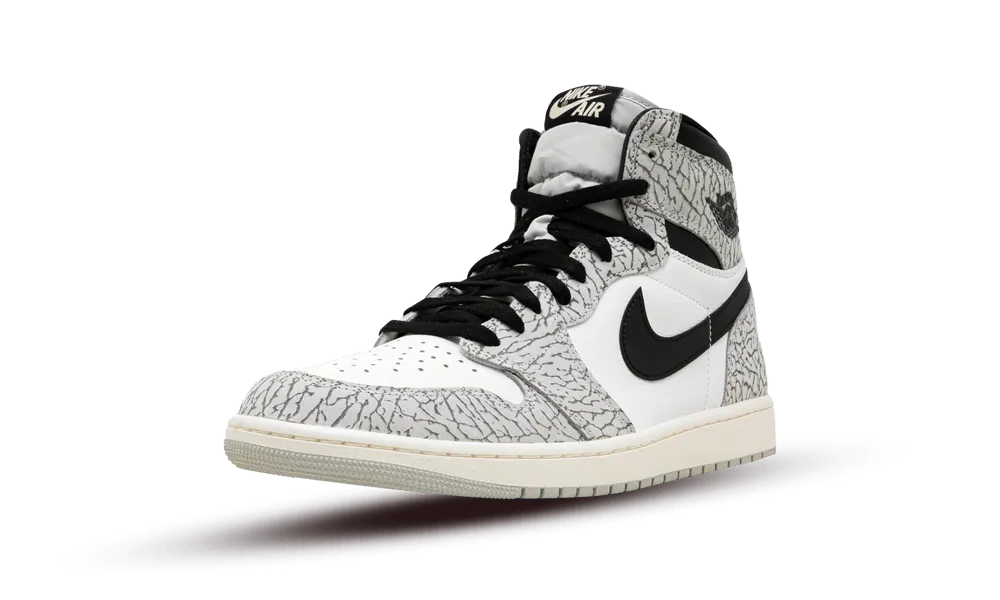 Jordan 1 Retro High OG White Cement