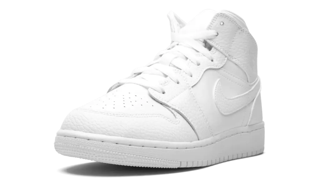 Air Jordan 1 Mid Triple White