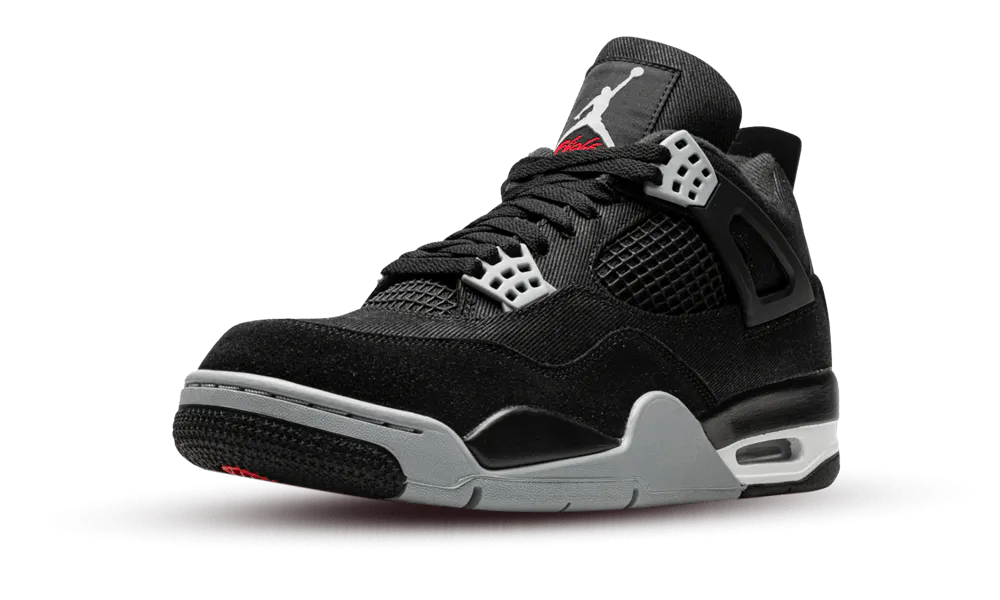 Jordan 4 Retro SE Black Canvas