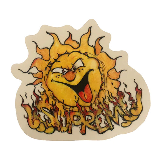 Supreme Sun Sticker