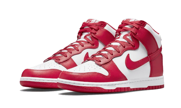 Dunk High Championship White Red